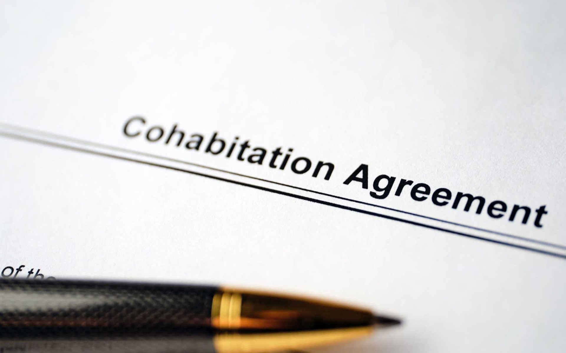 Cohabitation Lawyers in Leicester's cohabitation agreement